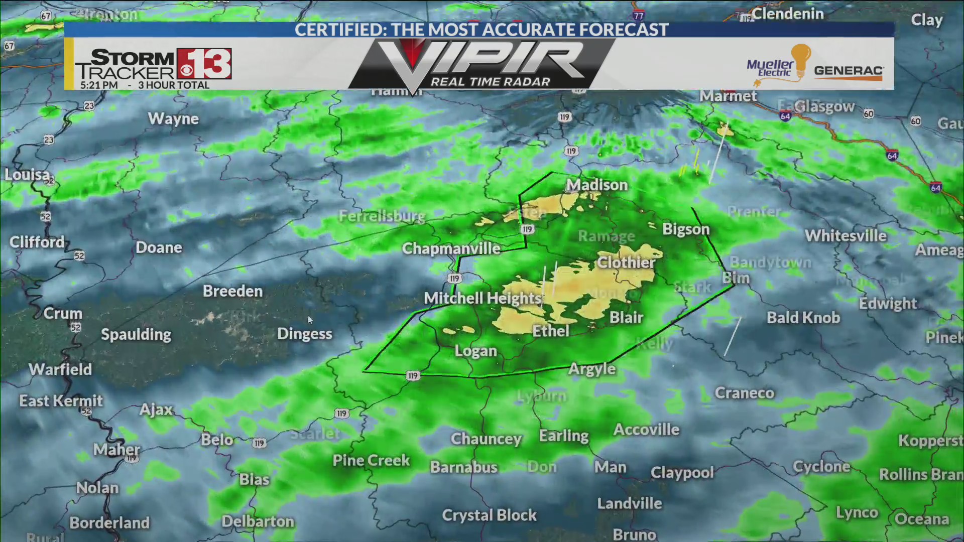 Flash flooding in southern WV Tuesday July 8, 2025 – WOWK 13 News