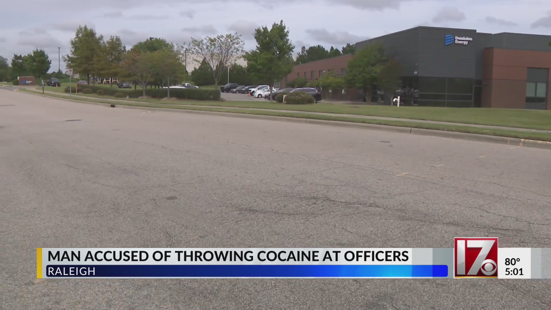 Man accused of throwing cocaine at officers in Raleigh – CBS17.com