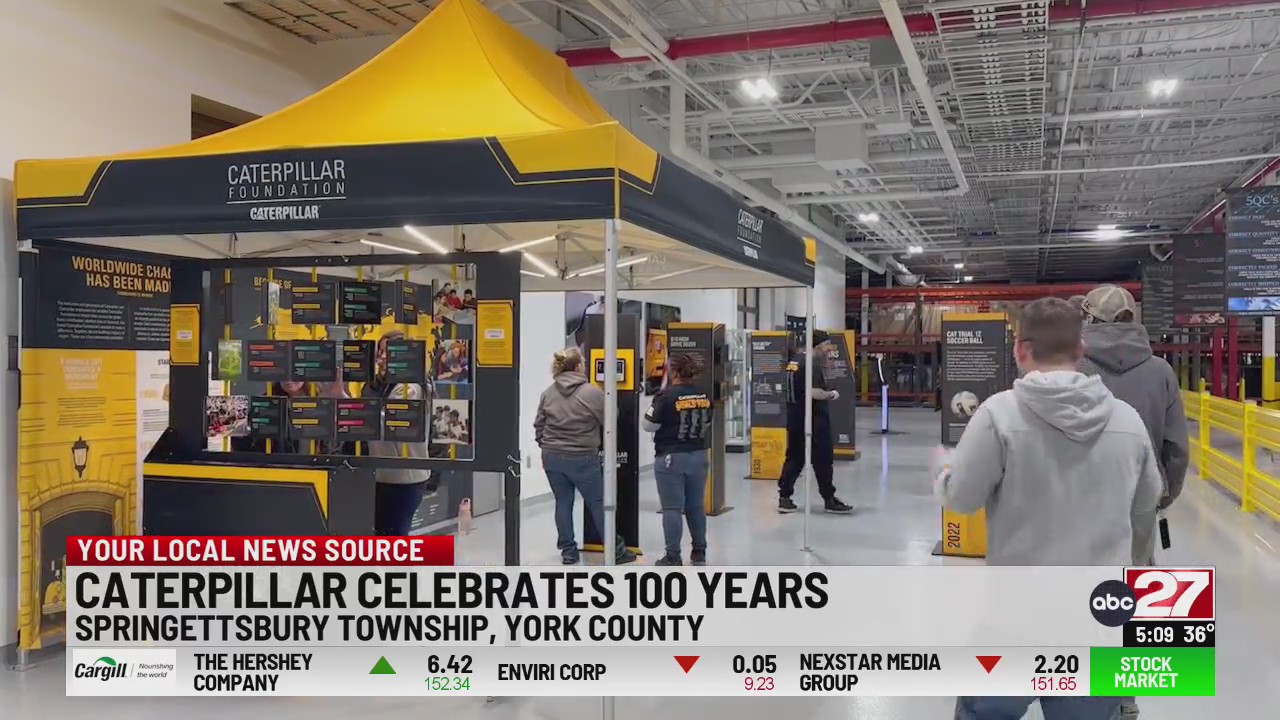 100 YEARS OF CATERPILLAR EXETER visual data 8