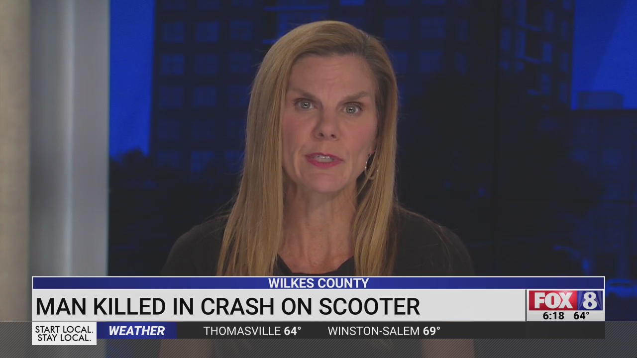 Man on scooter dies after being hit by box truck in Wilkes County ...
