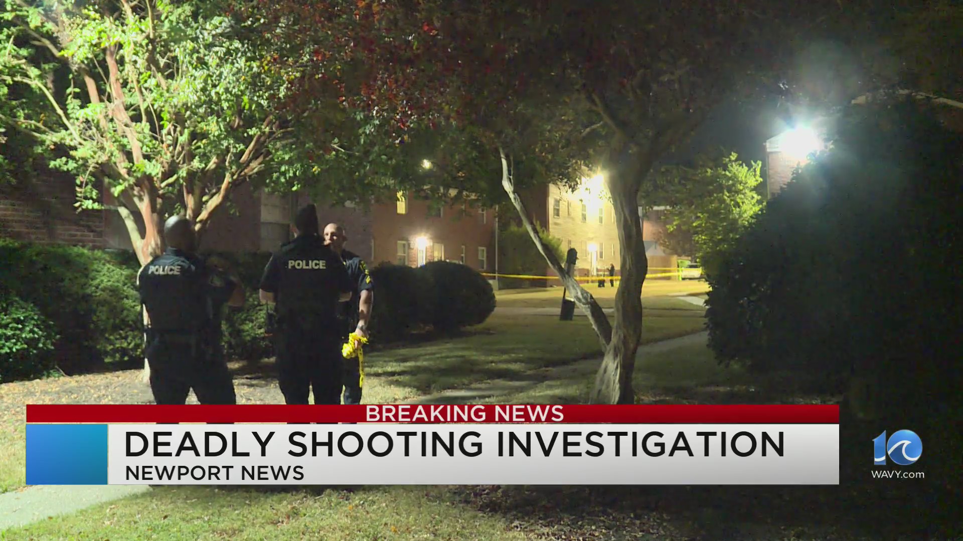 Police: Man found with apparent gunshot wound dead in NN – WAVY.com