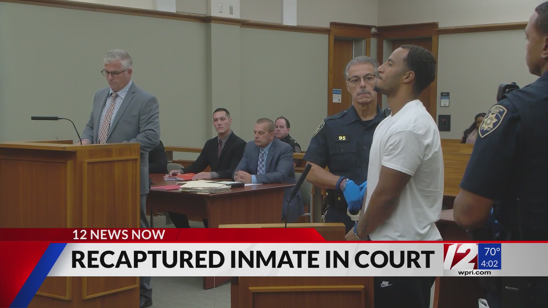 ACI inmate captured after walking off job faces judge – WPRI.com