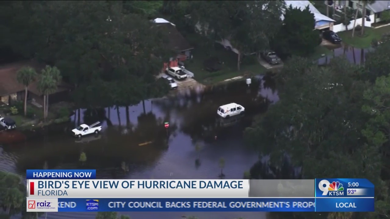 Florida aftermath of Hurricane Milton – KTSM 9 News