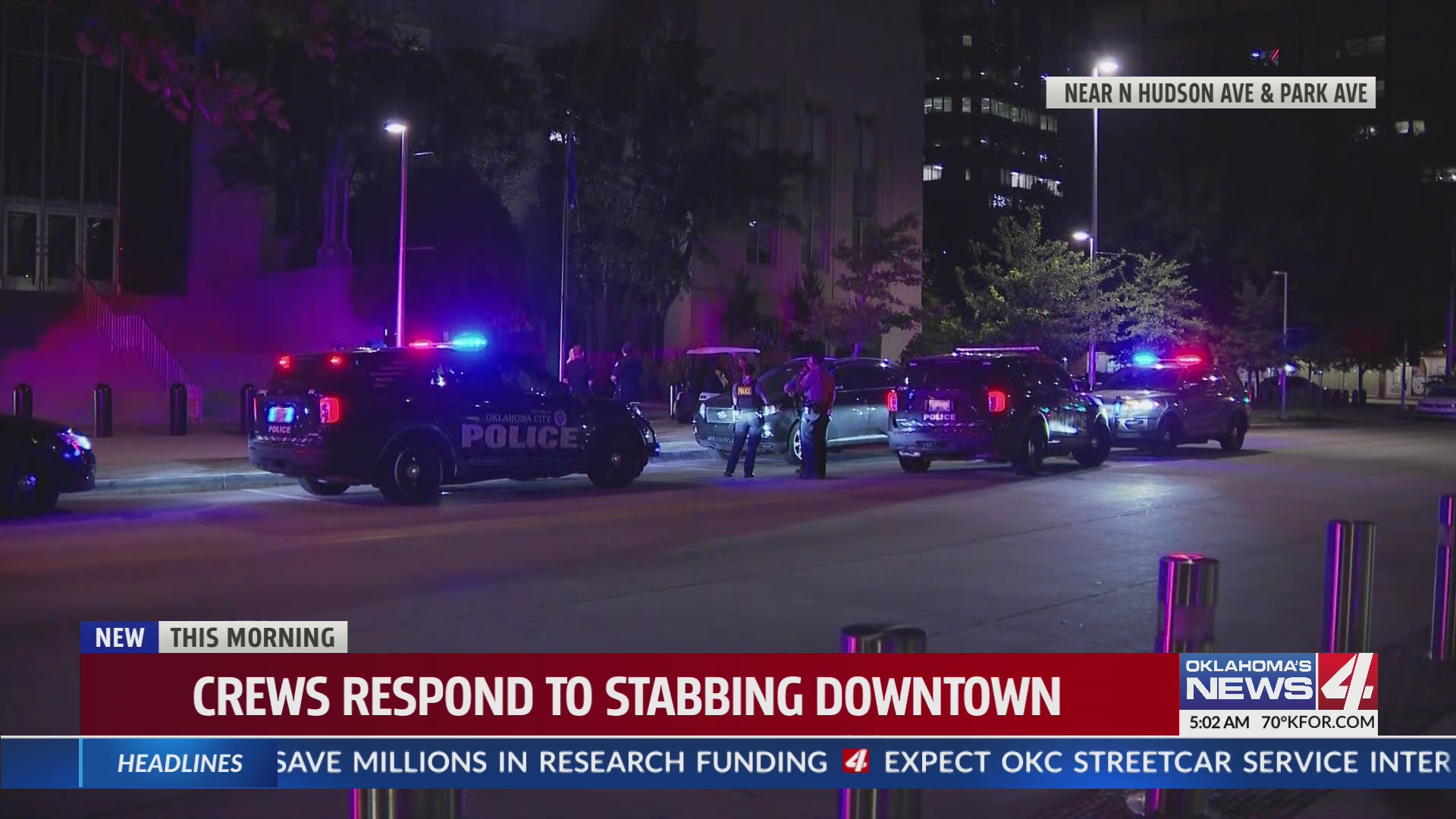 Police investigating stabbing in downtown Oklahoma City – KFOR.com ...