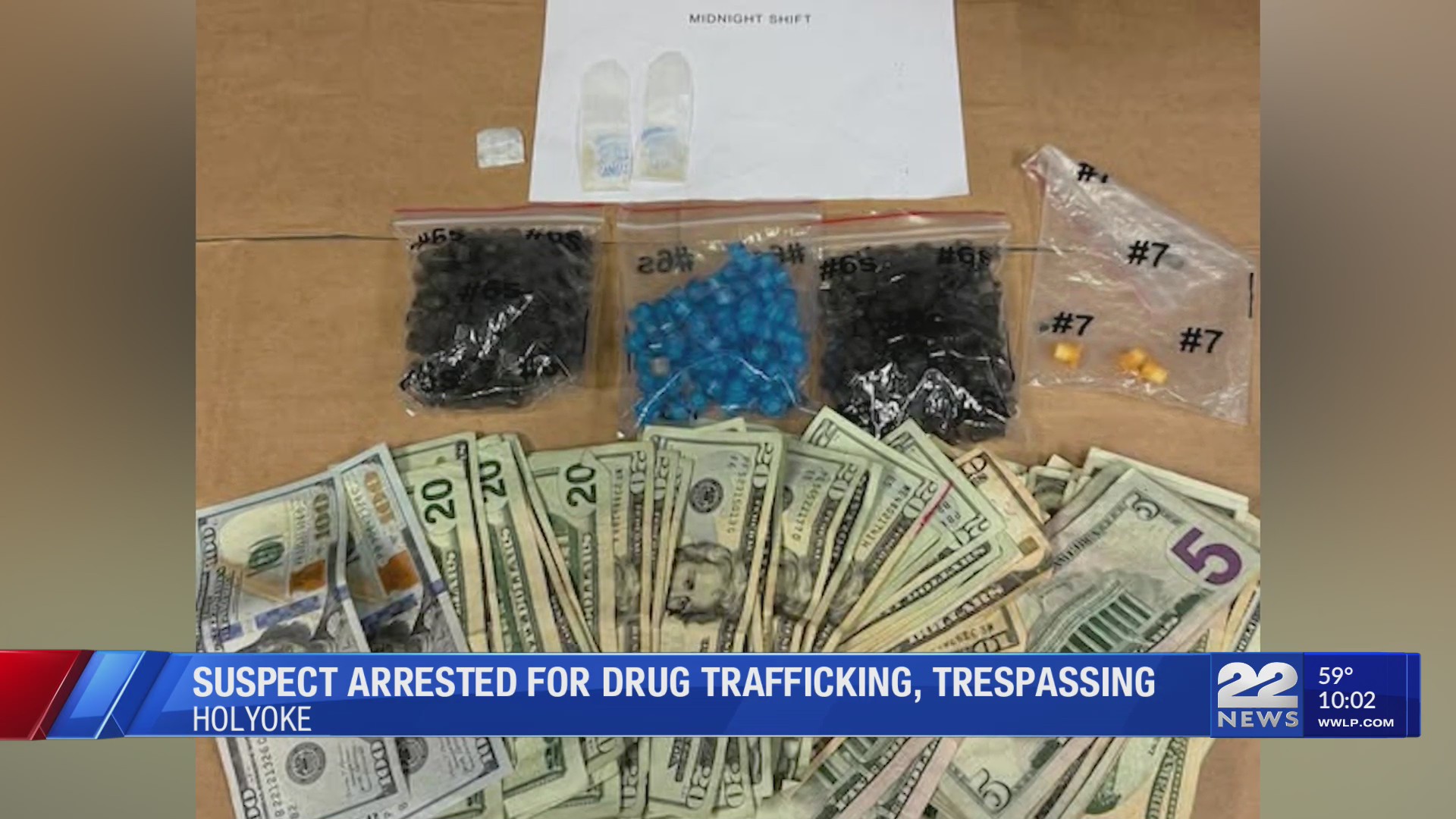 Suspect arrested for drug trafficking, trespassing in Holyoke – WWLP