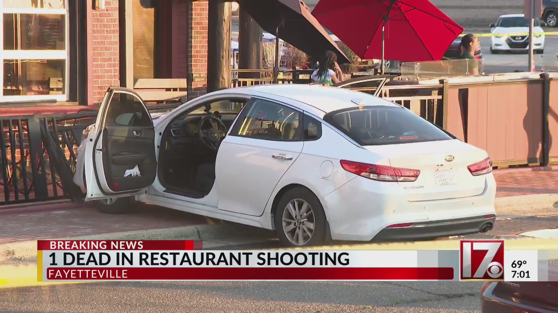 1 killed in shooting outside Fayetteville restaurant – CBS17.com