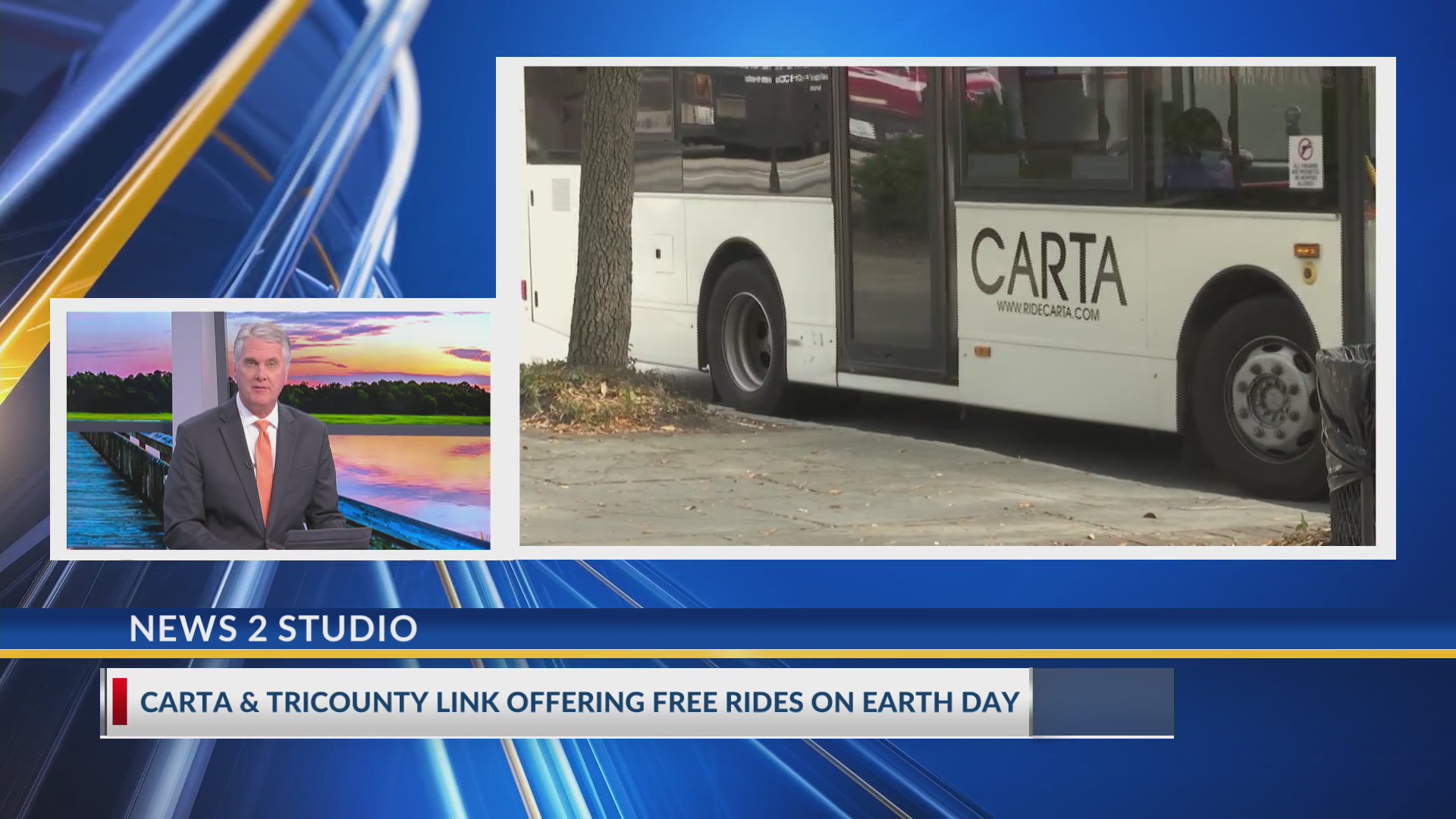 CARTA and Tri-County link offering free rides on Earth Day – WCBD News 2