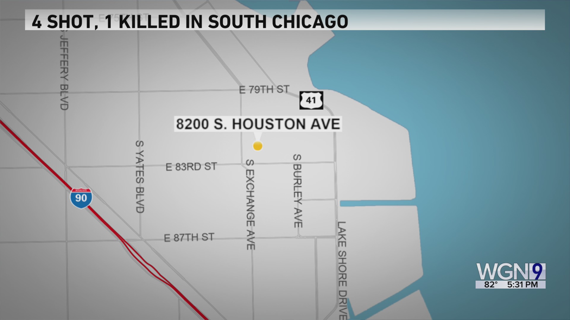 Man killed, 3 injured in South Chicago shooting – WGN-TV