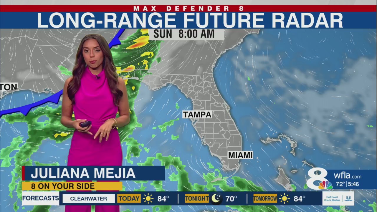 Warm and dry for your Friday forecast in Tampa – WFLA