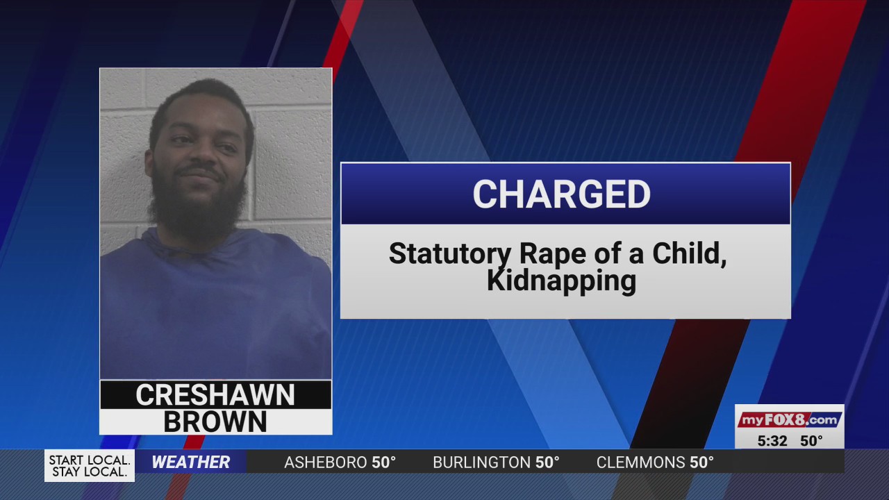Eden sex offender charged with statutory rape, kidnapping – FOX8 WGHP
