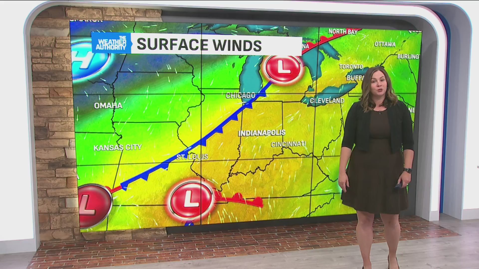 Passing cold front brings scattered rainfall to central Indiana – Fox 59