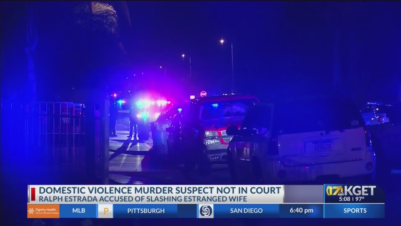 Domestic violence murder suspect not in court – KGET 17 News