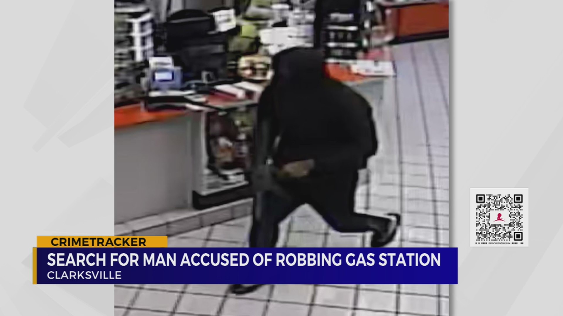 Police seeking man accused of robbing Clarksville gas station – WKRN News 2