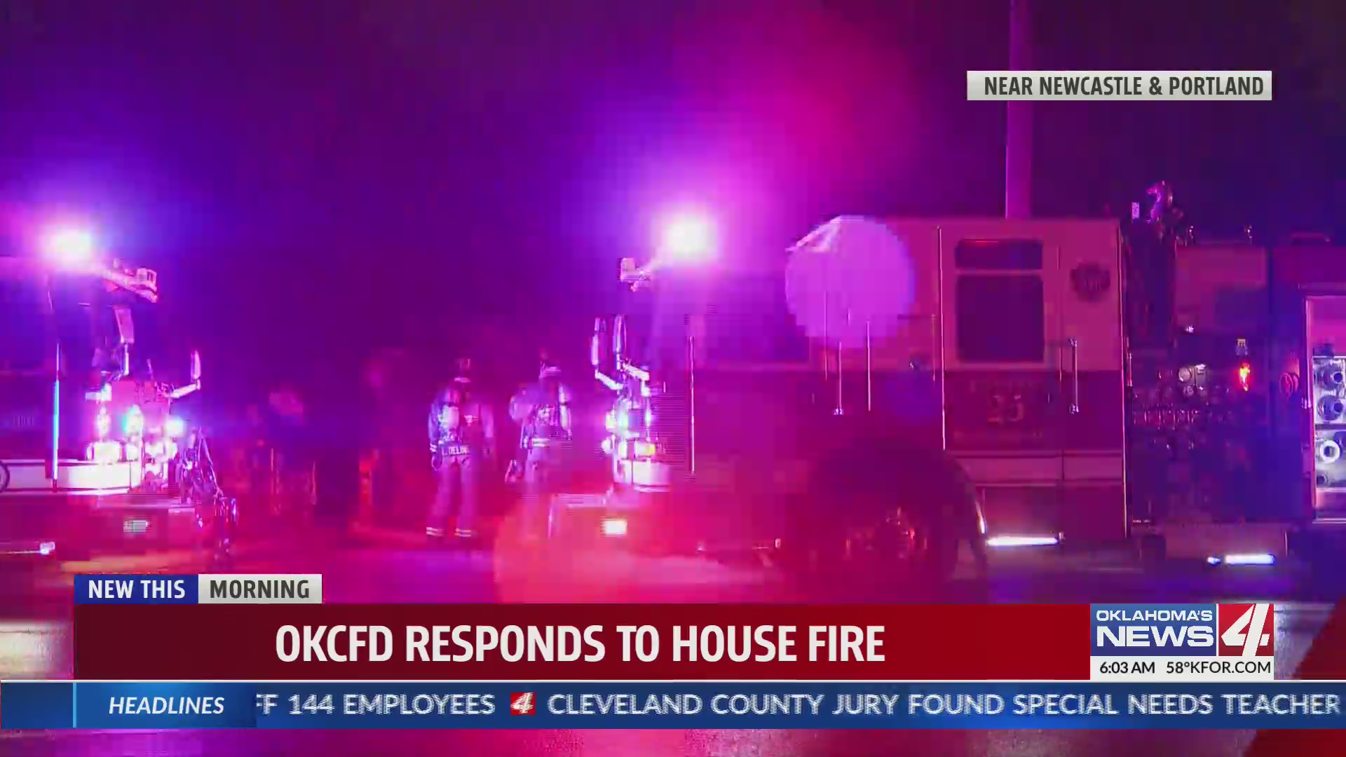 Oklahoma City fire crews respond to vacant house fire – KFOR.com ...