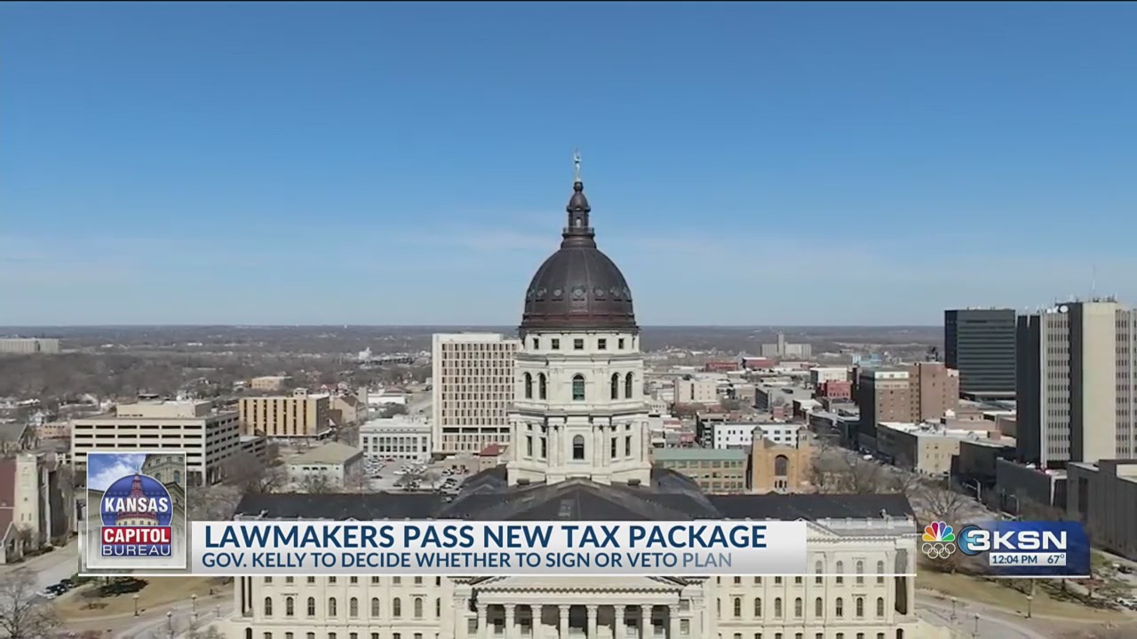 Kansas lawmakers pass new tax package before final adjournment – KSN-TV