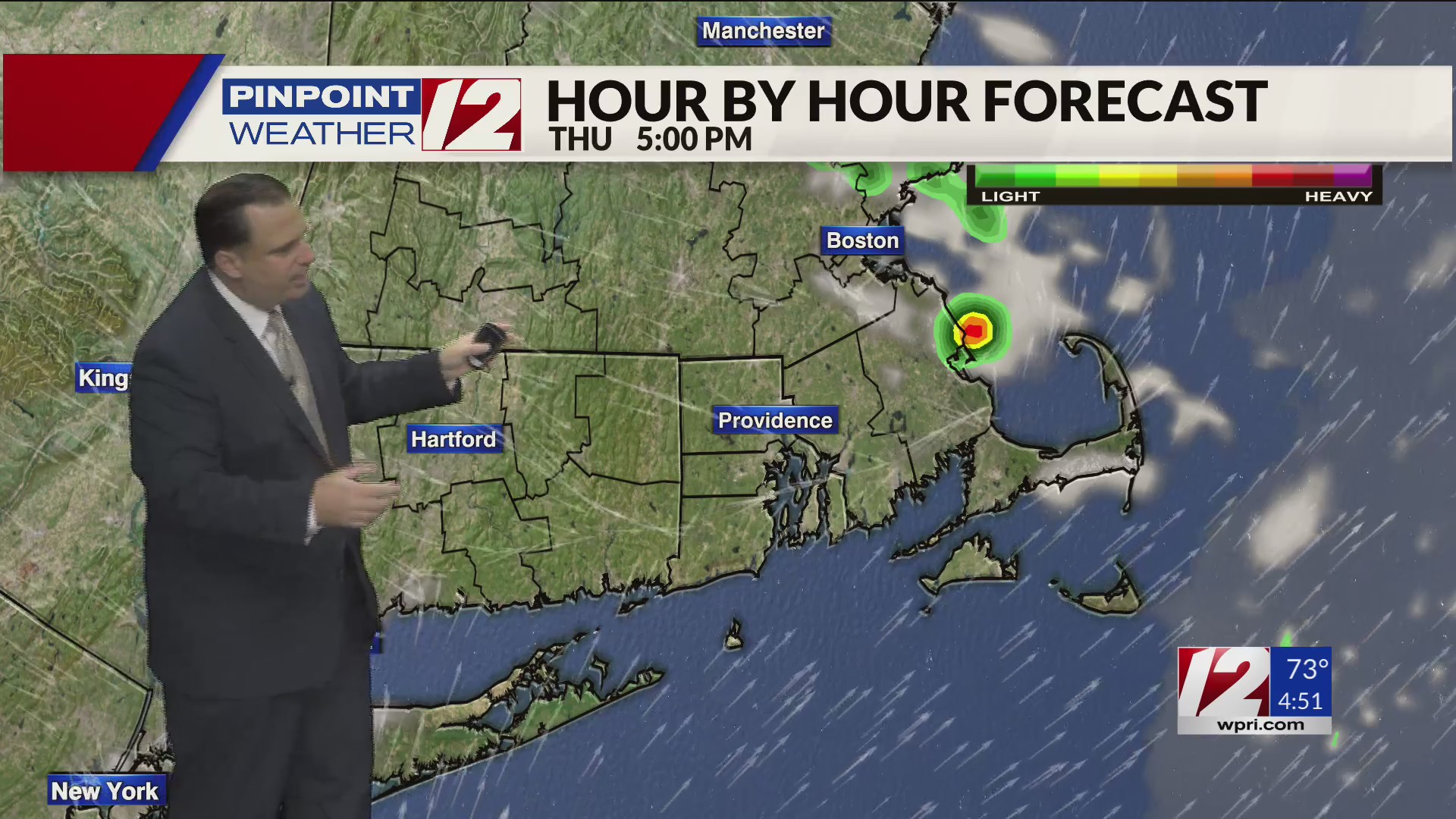 WPRI 12 Weather Forecast from 8/1/24: Hot and Humid Today – WPRI.com