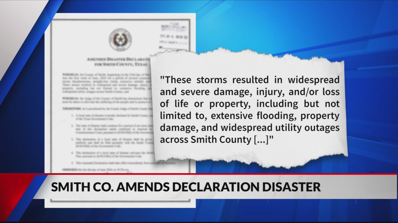 East Texas counties, cities under disaster declarations – KETK.com ...