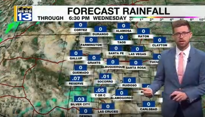 Rain returns to New Mexico after Tuesday – KRQE NEWS 13 – Breaking News ...