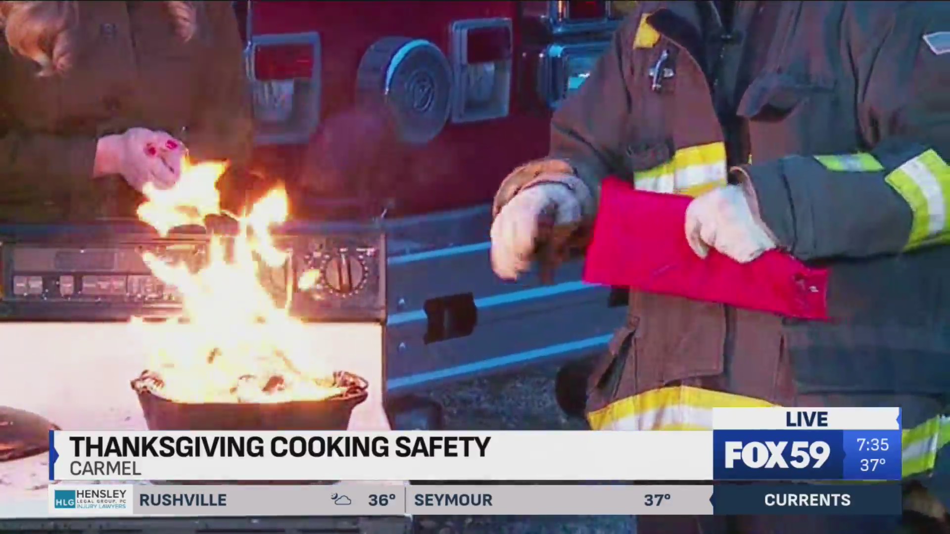 Thanksgiving cooking safety with Firefighter Tim – Fox 59