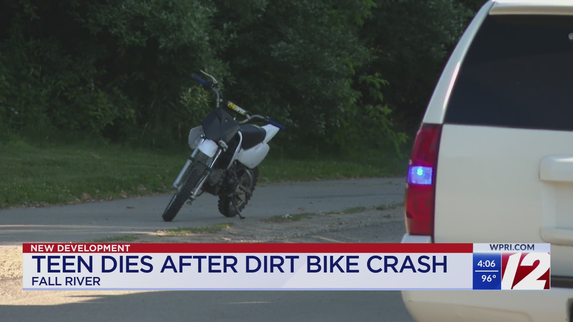 Teen dies after dirt bike crash in Fall River – WPRI.com