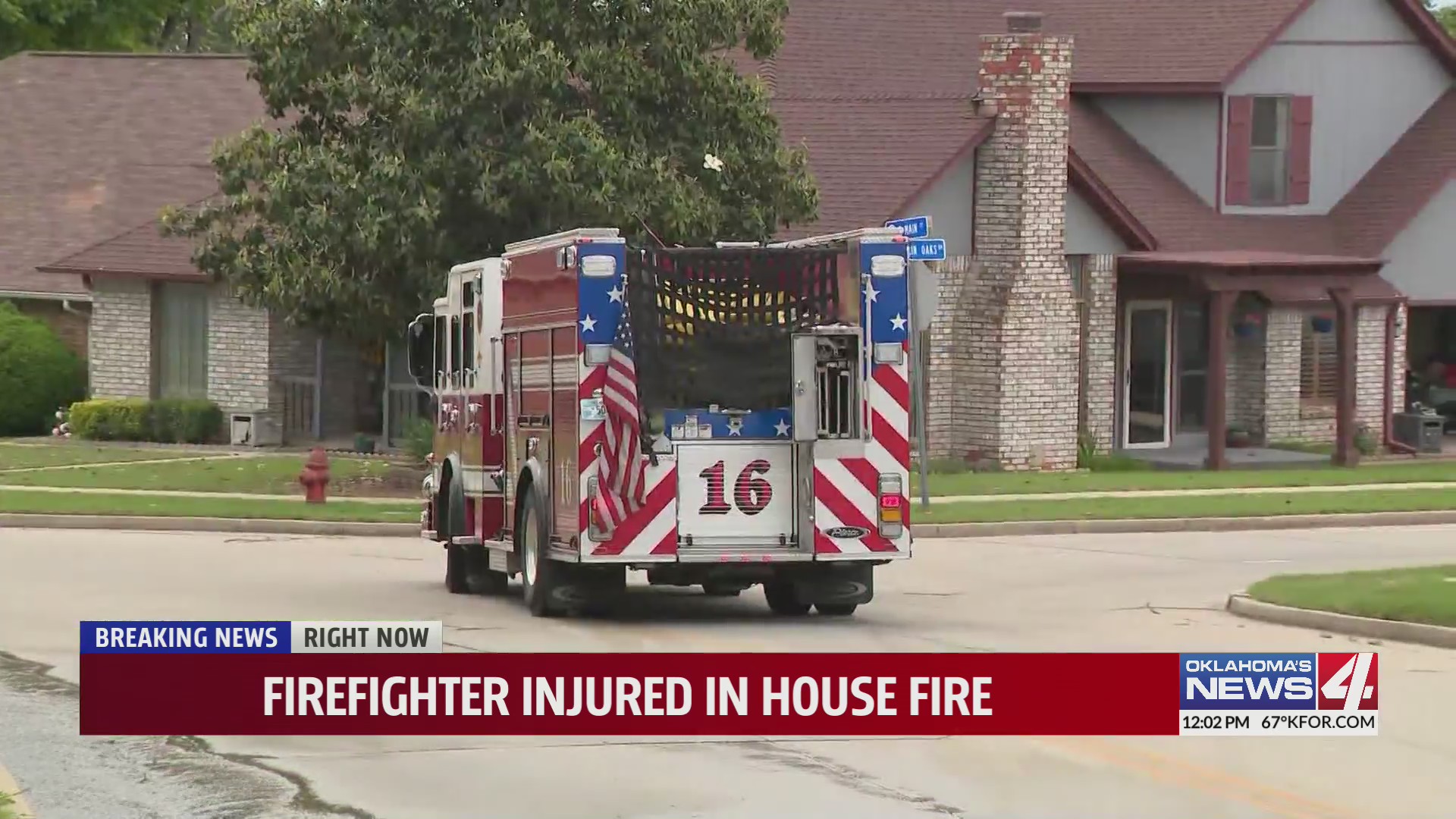 Fire crews respond to house fire in Moore – KFOR.com Oklahoma City