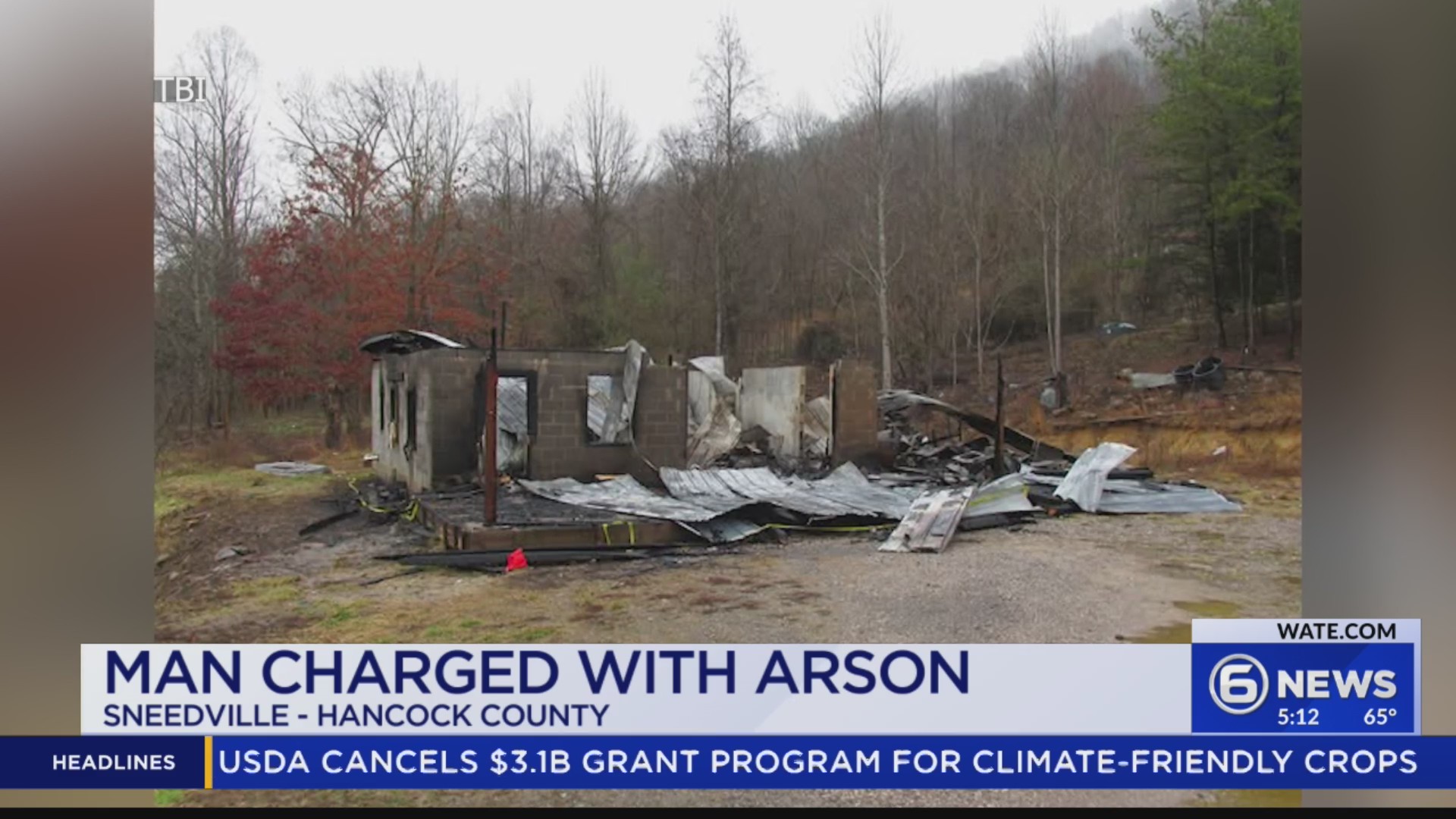 Knoxville man charged after Hancock Co. arson investigation – WATE 6 On ...