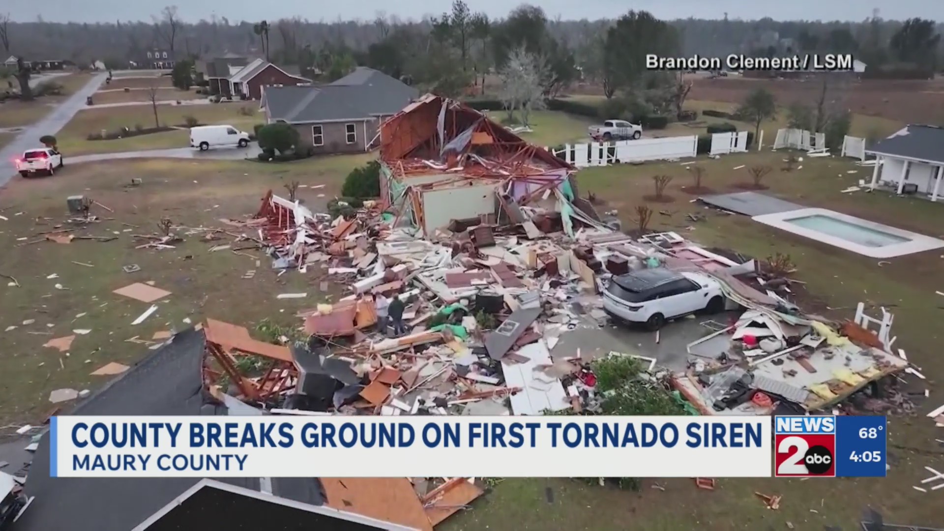 Ground broken on tornado siren in Maury County – WKRN News 2