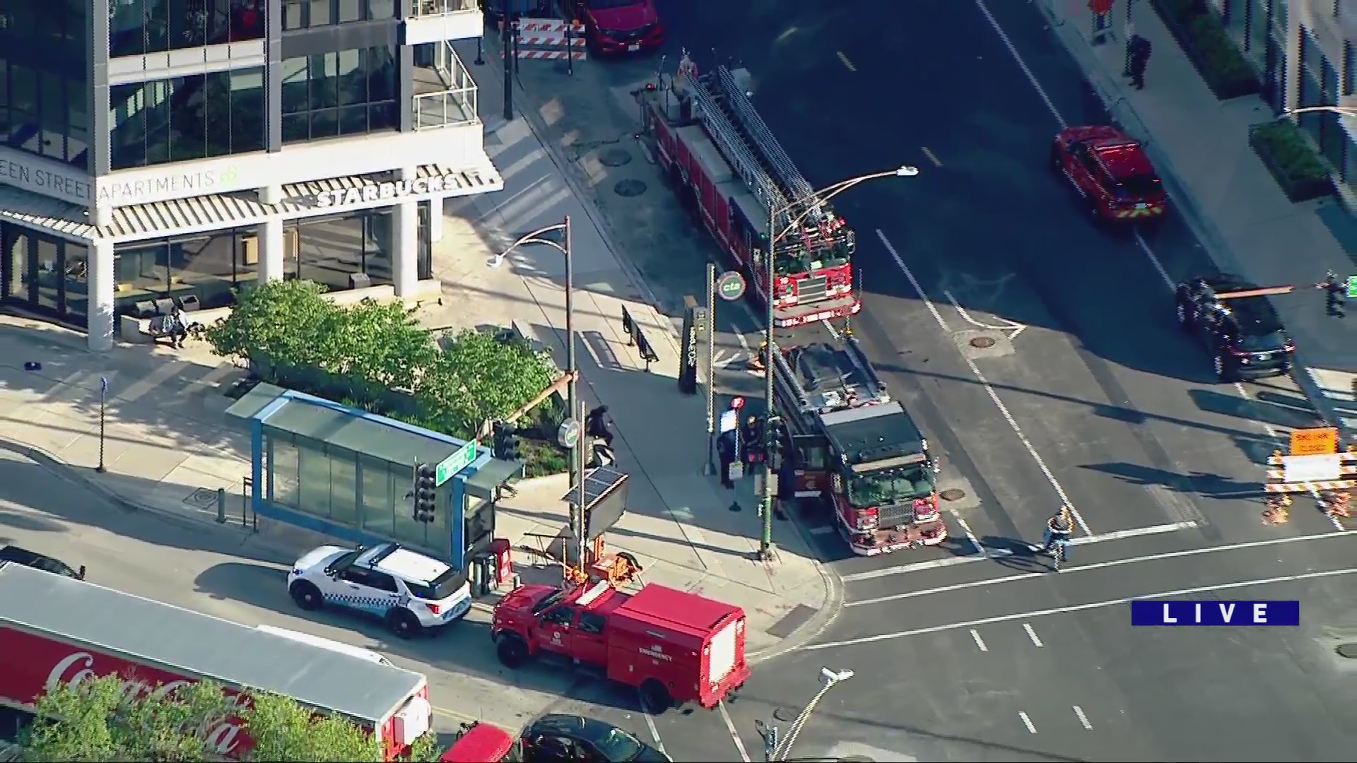 Blue Line service stopped from Wicker Park to downtown – WGN-TV