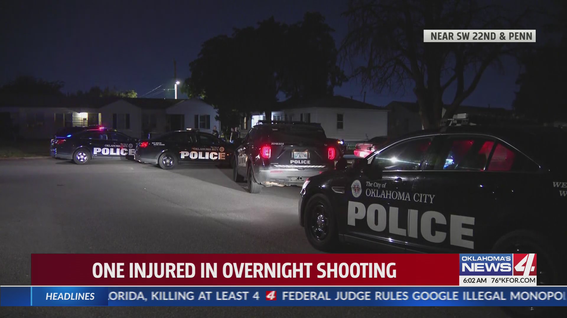 One injured, one arrested after SW Oklahoma City shooting – KFOR.com ...