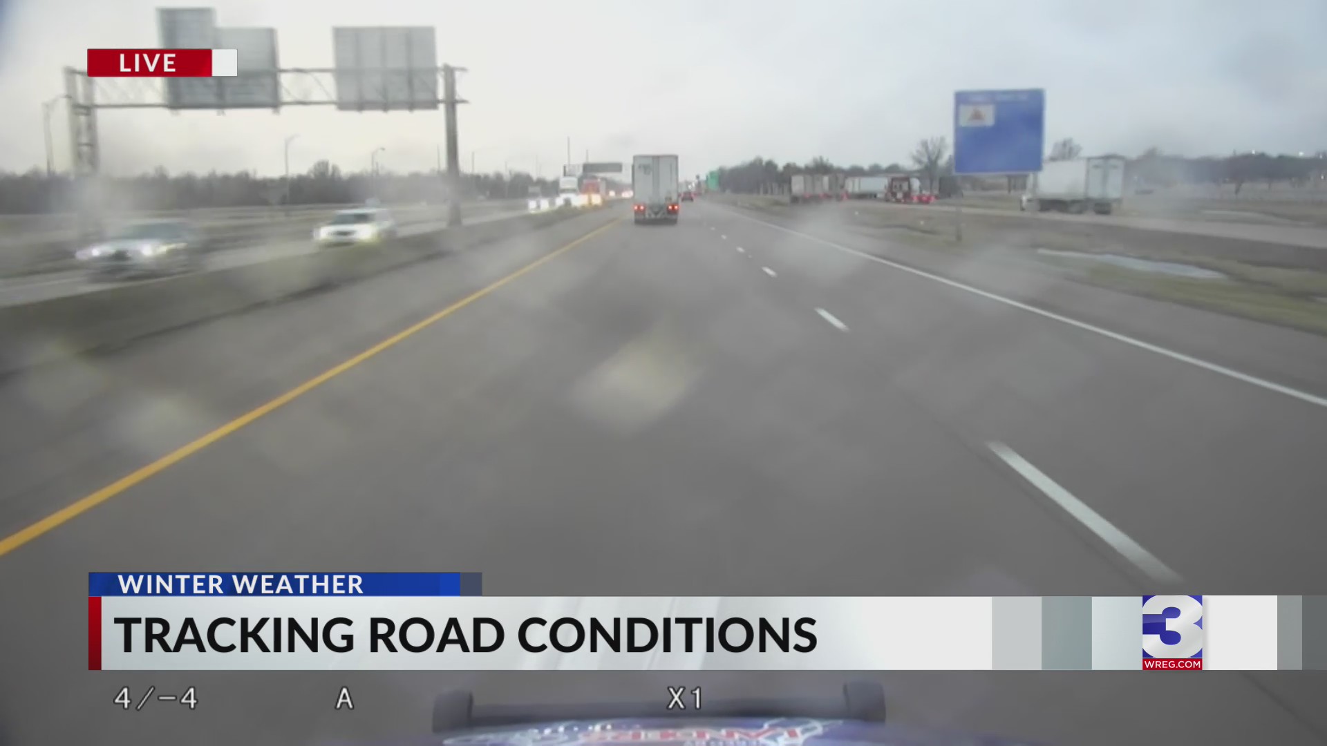Tracking road conditions around the Mid-South – WREG.com