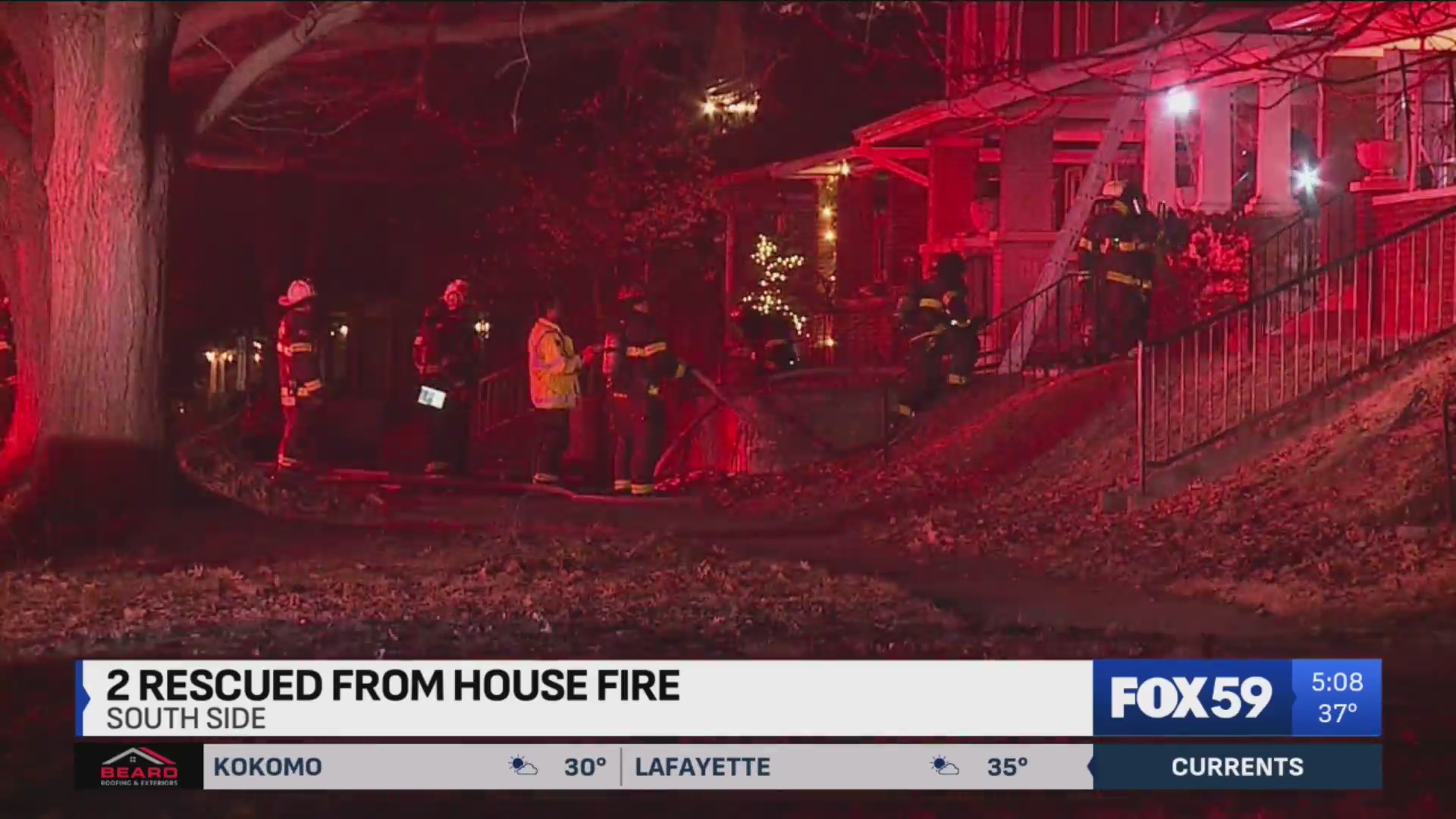 IFD battles house fire on near south side – Fox 59