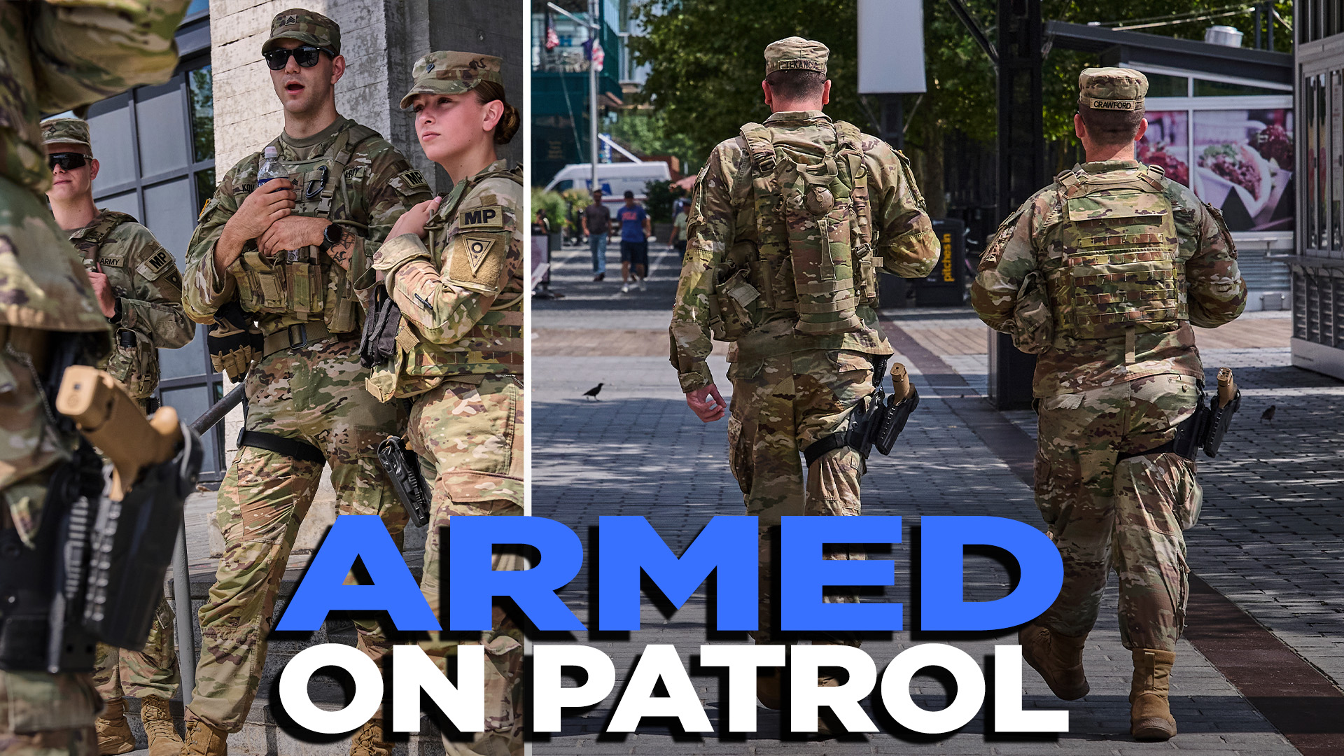 National Guard Troops Deployed To D.C. Authorized To Carry WEAPONS On ...