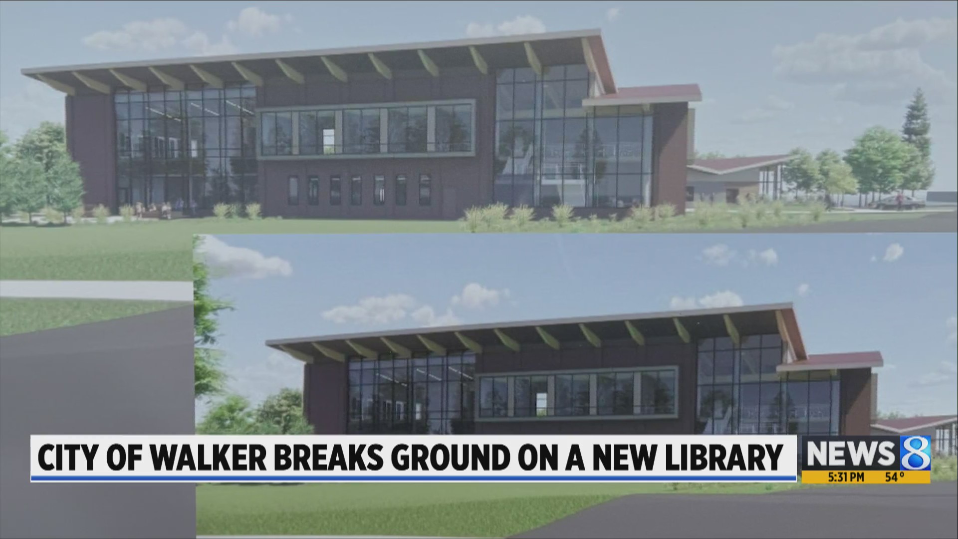 Walkerton Library Indiana Walker breaks ground on new library, community space – WOODTV.com
