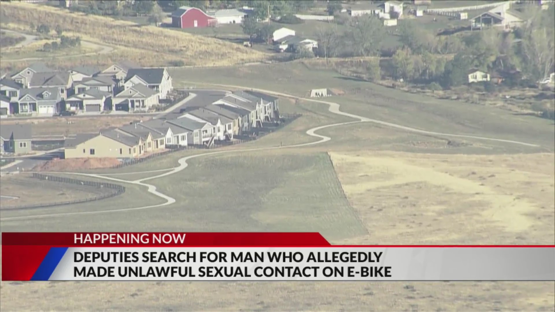 Deputies search for man who allegedly made unlawful sexual contact on e ...
