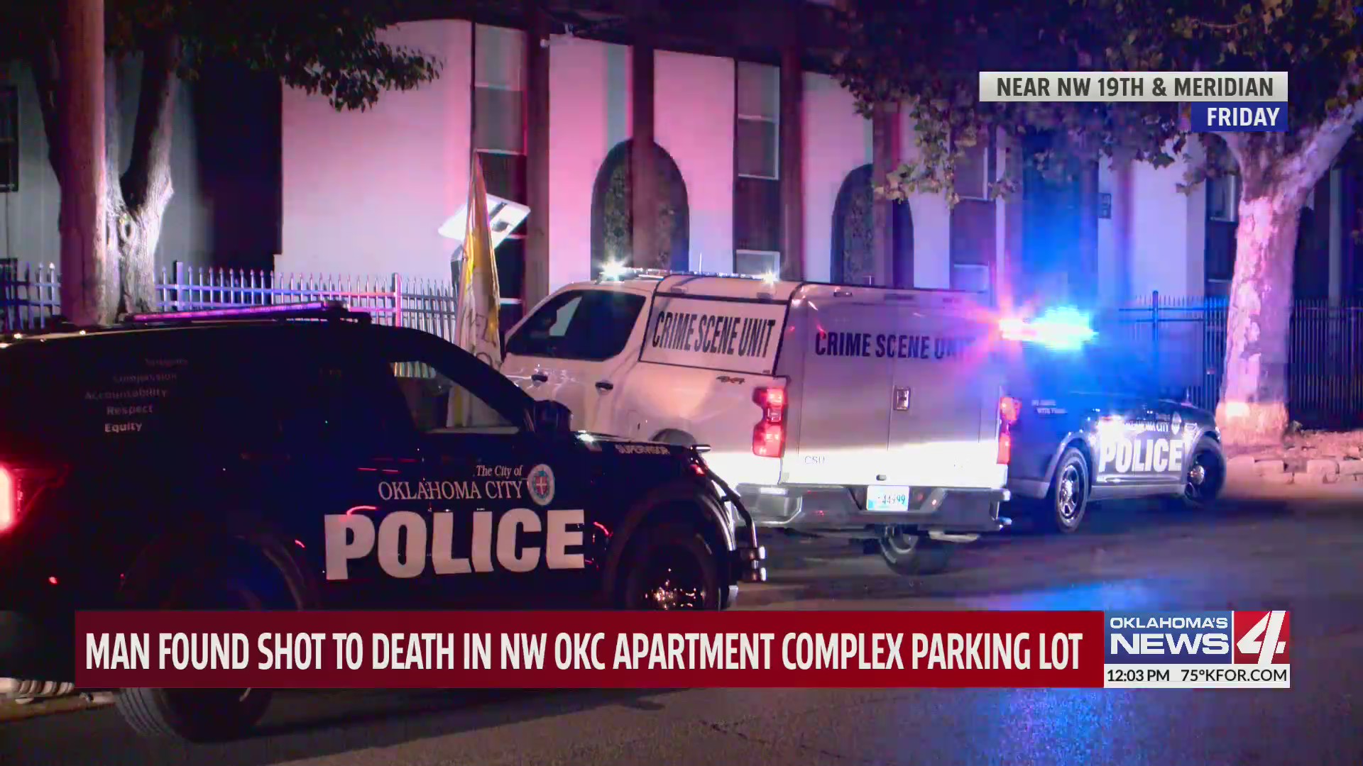One arrested after deadly shooting at NW Oklahoma City apartment ...