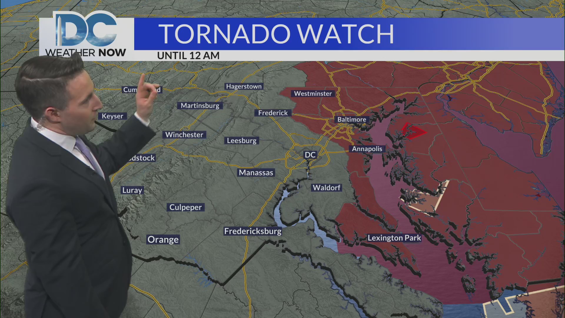 Severe storms moving out, some rain lingers – DC News Now | DC ...