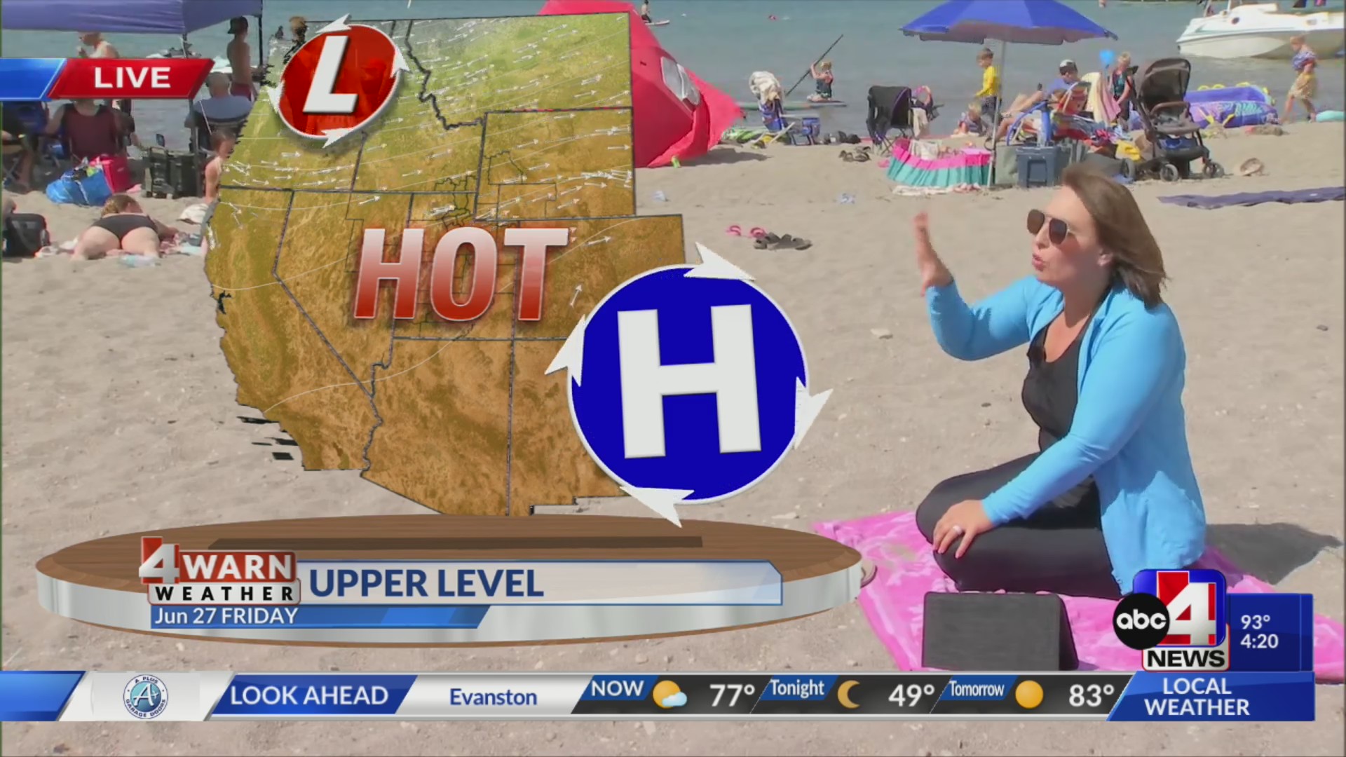 High heat returns with above average temperatures ahead – ABC4 Utah