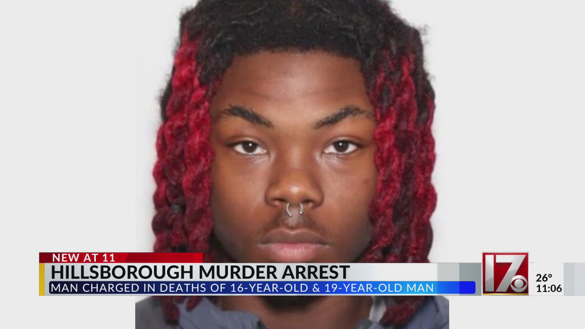 Man arrested, charged in Hillsborough double homicide – CBS17.com