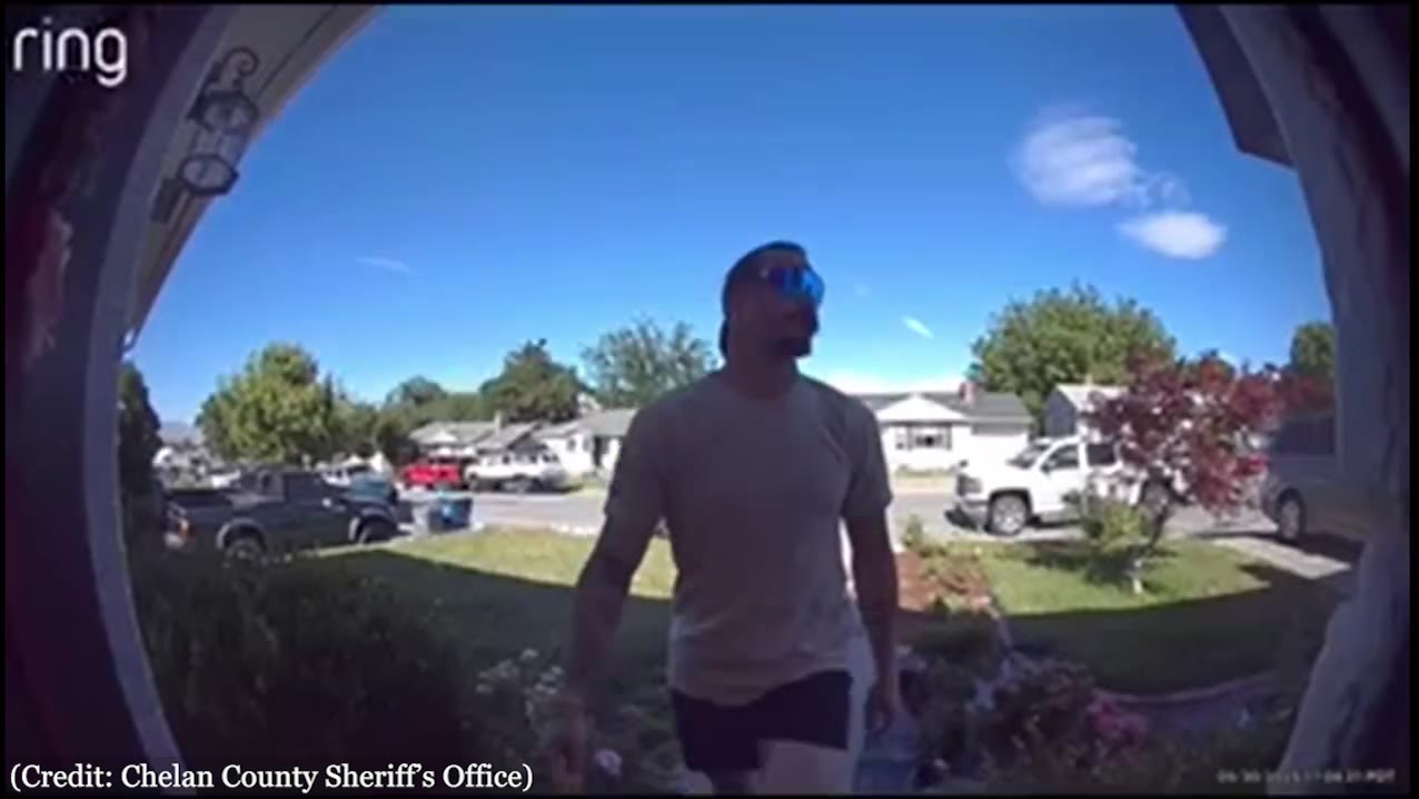 New video released amid manhunt for man accused of killing daughters ...
