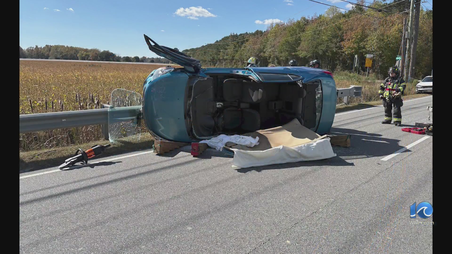 One person taken to hospital after two-vehicle crash in Suffolk – WAVY.com