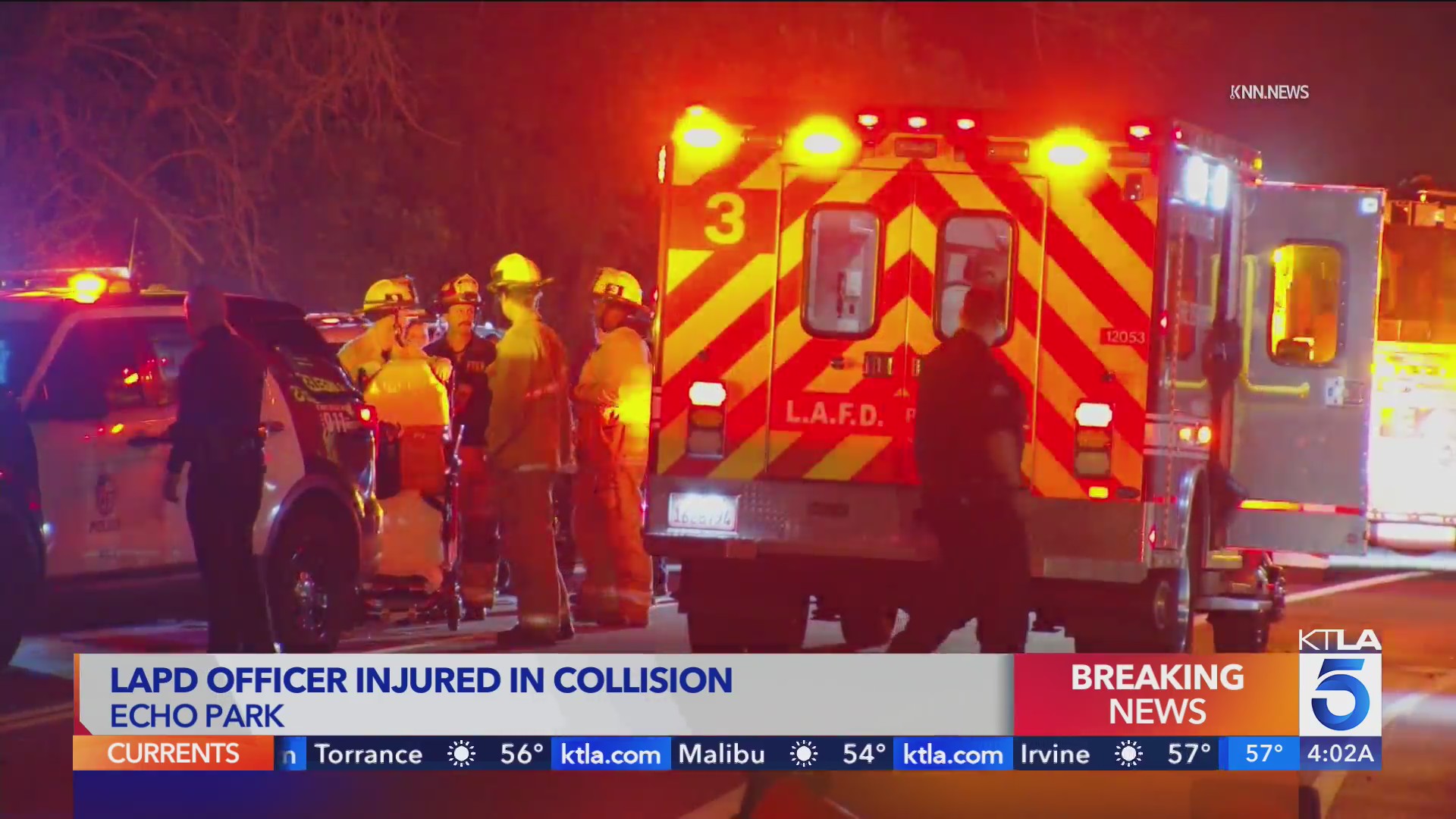 Officer injured in crash while impounding vehicle in Los Angeles – KTLA
