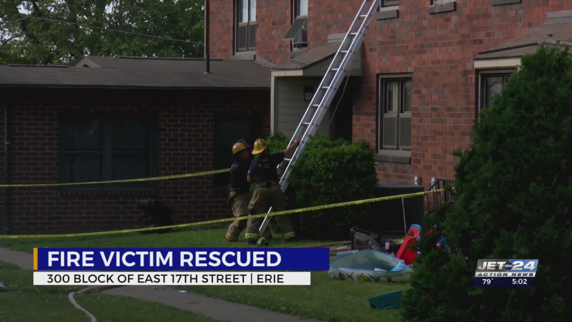 One person transported after fire breaks out at east side home – WJET ...