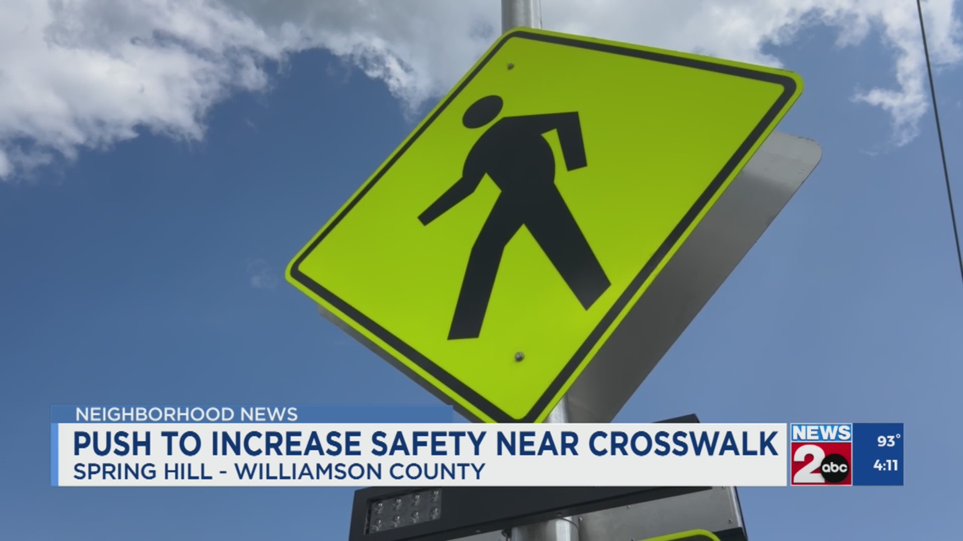 Spring Crosswalk Push to increase safety near Spring Hill crosswalk – WKRN News 2