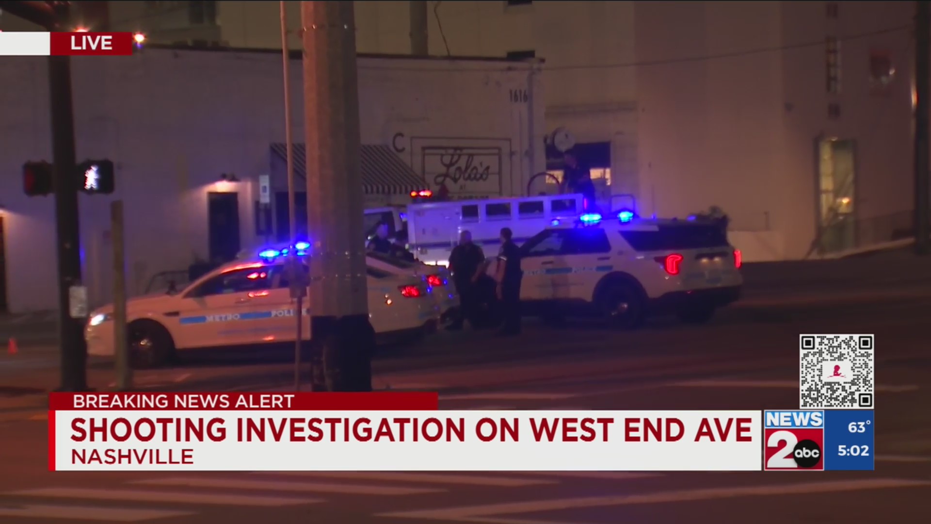 1 injured in shooting on West End Avenue in Midtown Nashville – WKRN News 2