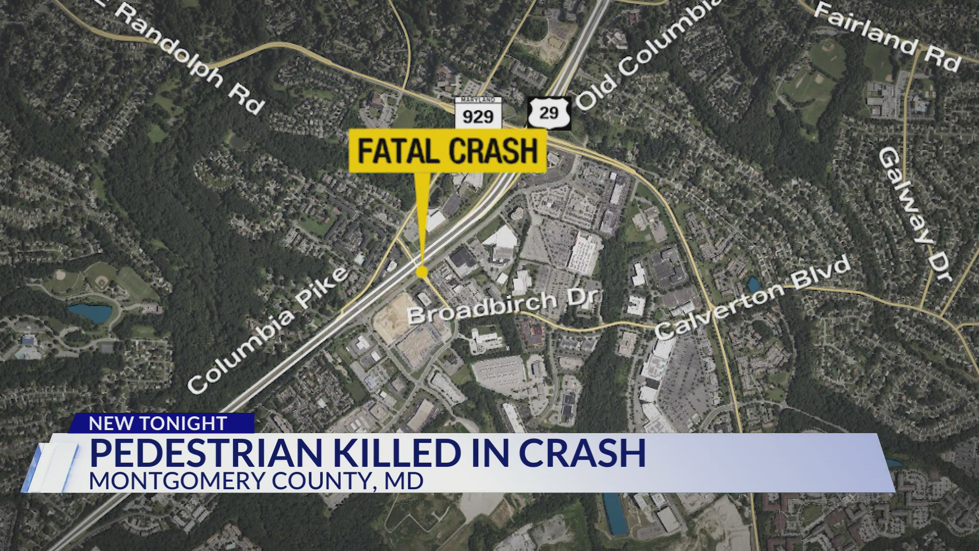 Pedestrian killed in Montgomery County crash – DC News Now | DC ...