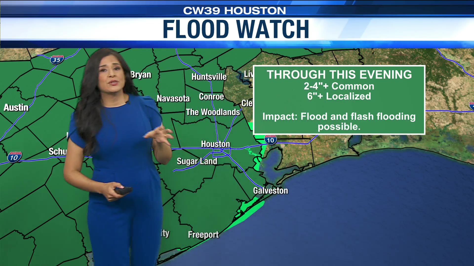 Severe storms sweep Southeast Texas with flooding risks – CW39 Houston