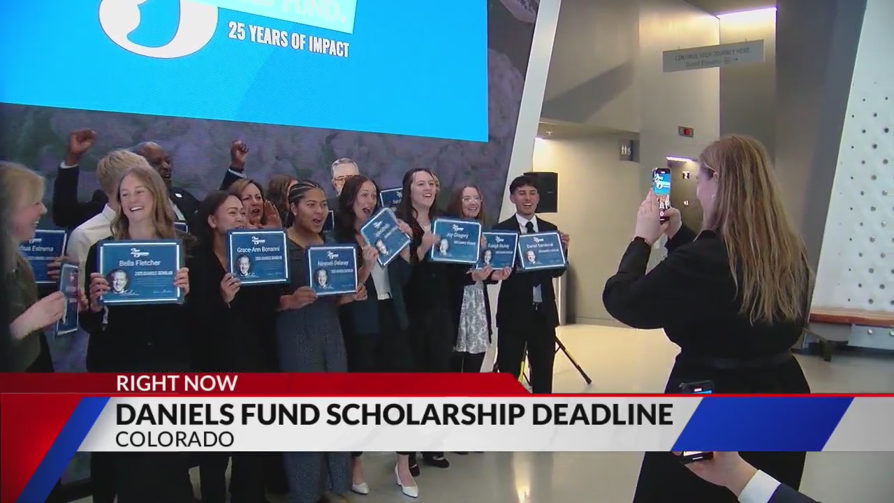 Last chance for Colorado seniors to apply for Daniels Scholarship by ...