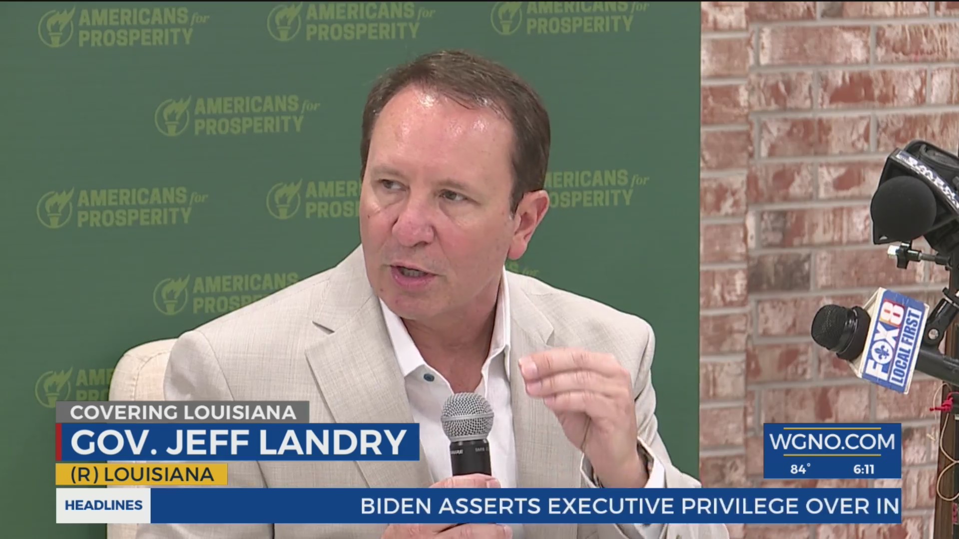 Governor Landry visits Catholic schools to boost support of ESA bill ...