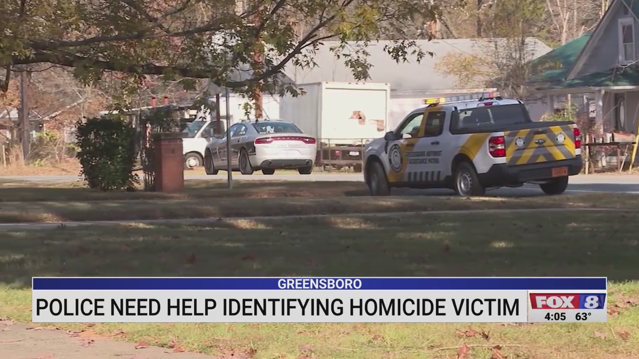Greensboro police need help identifying homicide victim – FOX8 WGHP