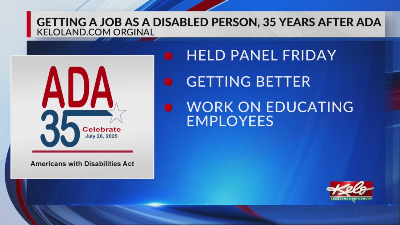 Getting a job as a disabled person, 35 years after ADA – KELOLAND.com